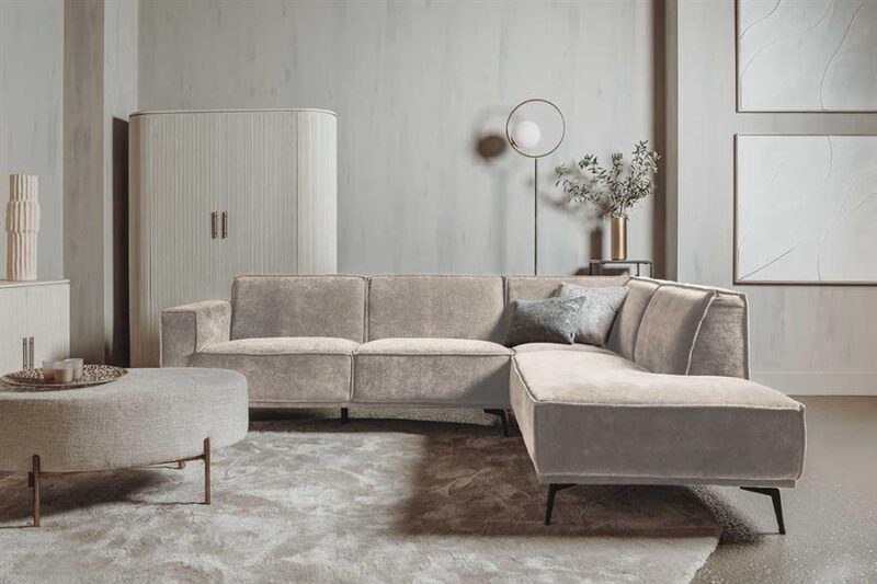 Leeds 2 5-AL + Ottoman R - City 120 Beige
