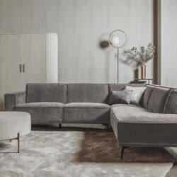 Leeds 2 5-AL + Ottoman R - City 453 Moss Grey