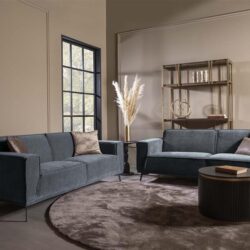 Leeds 3 + 2 5-seater - City 464 Black Blue