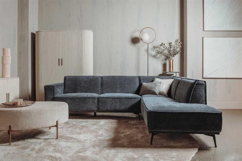 Leeds 2 5-AL + Ottoman R - City 464 Black Blue