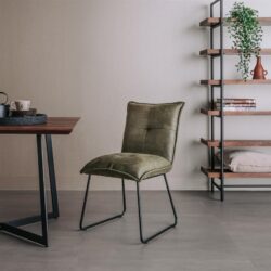 Seda Stoel - fabric Cherokee 13 green