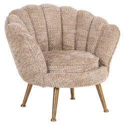 Lounge stoel Charly lovely beige kids