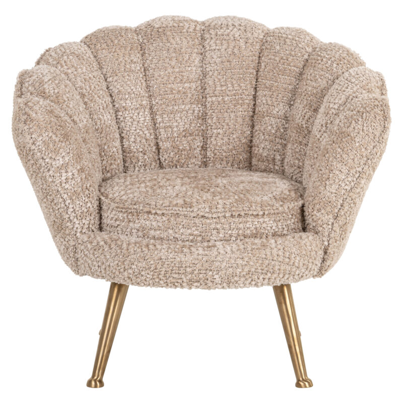 Lounge stoel Charly lovely beige kids
