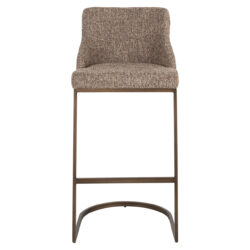 Barstoel Bolton brown tweed (Set of 2)