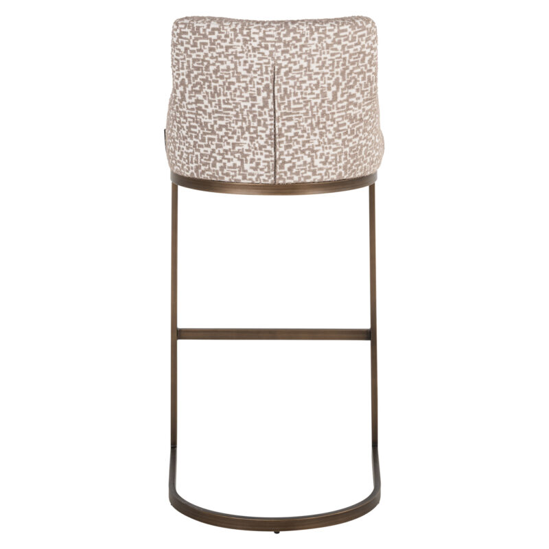 Barstoel Bolton natural geo (Set of 2)