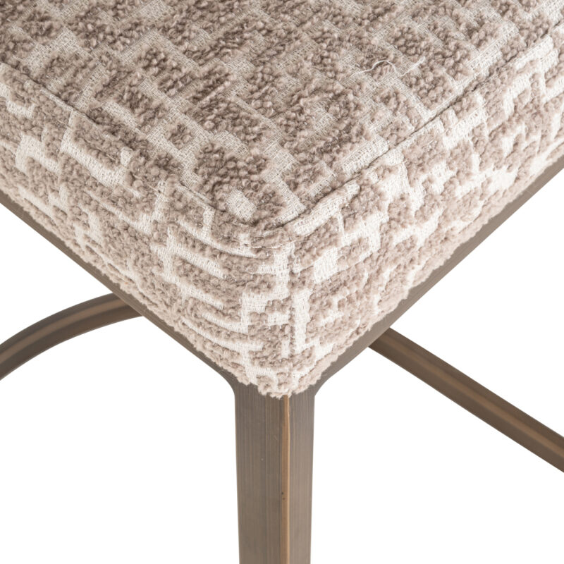 Barstoel Bolton natural geo (Set of 2)