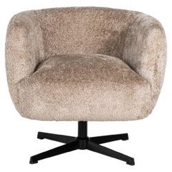 Lounge stoel Estelle sheep natural swivel