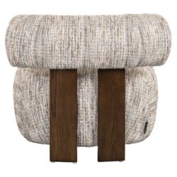 Lounge stoel Arabella greige coco