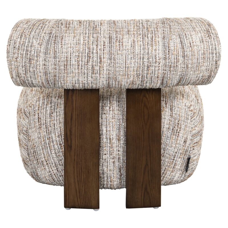 Lounge stoel Arabella greige coco