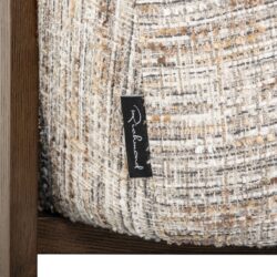 Lounge stoel Arabella greige coco