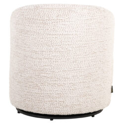Lounge stoel Jackie lovely cream swivel kids