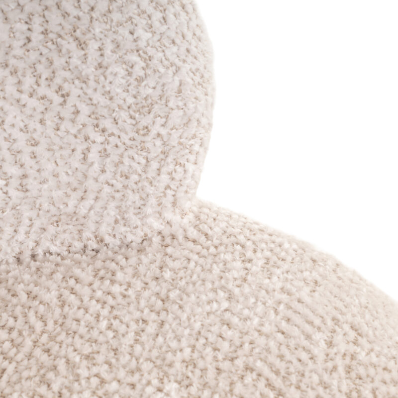 Lounge stoel Jackie lovely cream swivel kids