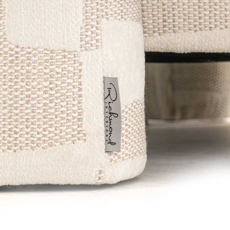 Lounge stoel Tuscany beige graffic