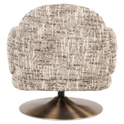Lounge stoel Kagney brown omara swivel