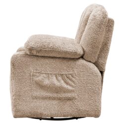 Lounge stoel Mickey sheep natural swivel kids