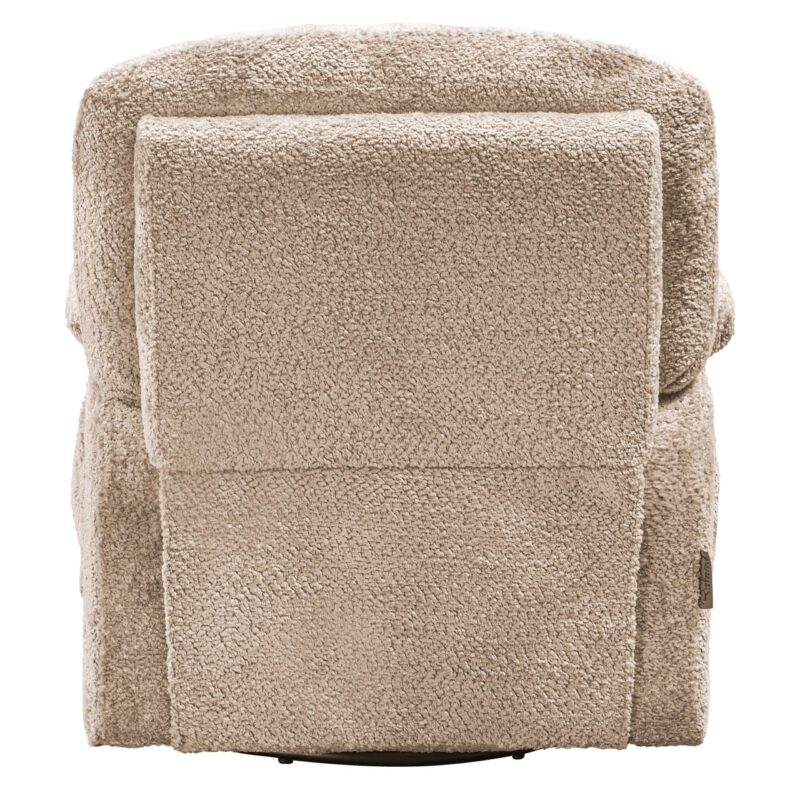 Lounge stoel Mickey sheep natural swivel kids