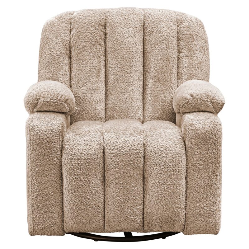 Lounge stoel Mickey sheep natural swivel kids