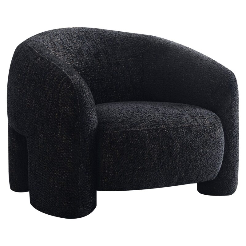 Lounge stoel Milania lovely black