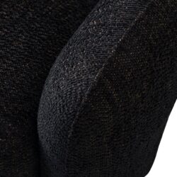 Lounge stoel Milania lovely black