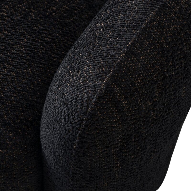 Lounge stoel Milania lovely black