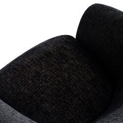 Lounge stoel Milania lovely black