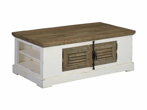 Detail van de Amanda salontafel in wit, textuur van het materiaal