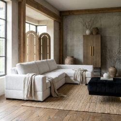 Pasha pearl island 3-seater loungebank volledig bekleed