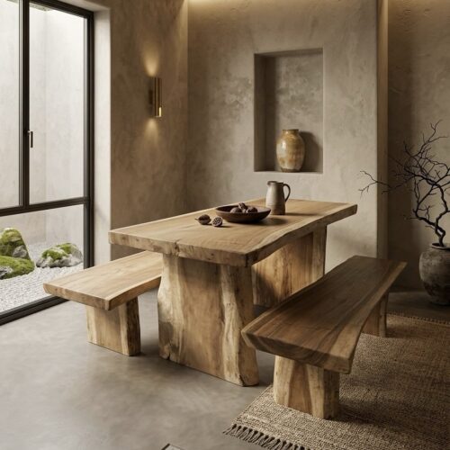 Suarhout Boomstamtafel Set