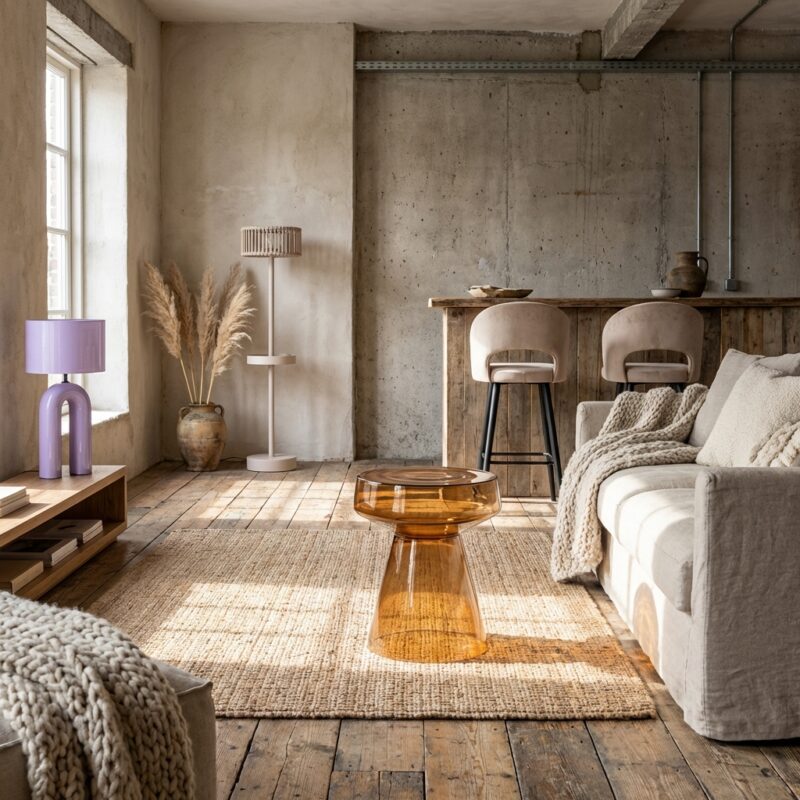 Bijzettafel Bowen brown