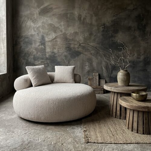 Loveseat Tivola lovely cream