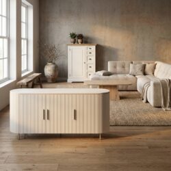 Corbetta dressoir Japandi stijl beige hout