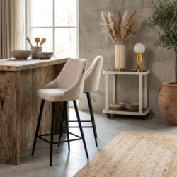 Counterstoel Brooke cream unicorn (Set of 2)