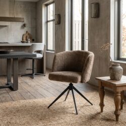 Cuvio Armstoel - Movie 12 Taupe