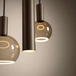 Ztahl Riva Hanglamp Deens Ovaal 145cm – 8-Lichts Designlamp – Handgemaakt Staal