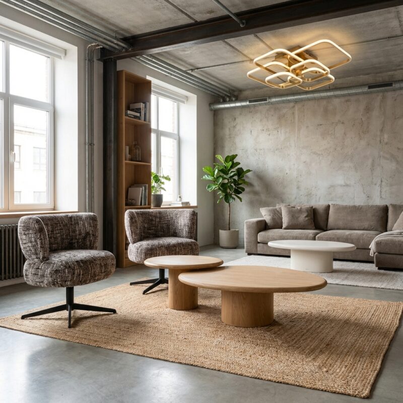 Eetkamerstoel Alexis brown omara swivel