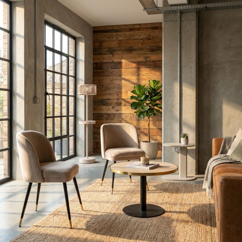 Eetkamerstoel Alicia khaki velvet fire retardant