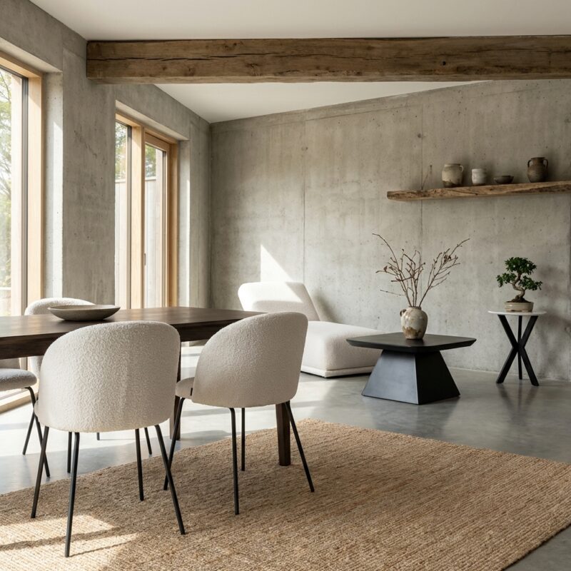 Eetkamerstoel Alyssa cream fusion (Set of 2)