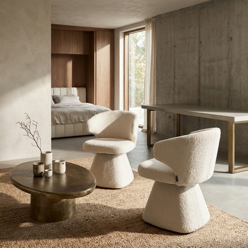 Eetkamerstoel Gatsbi niagara beige fire retardant