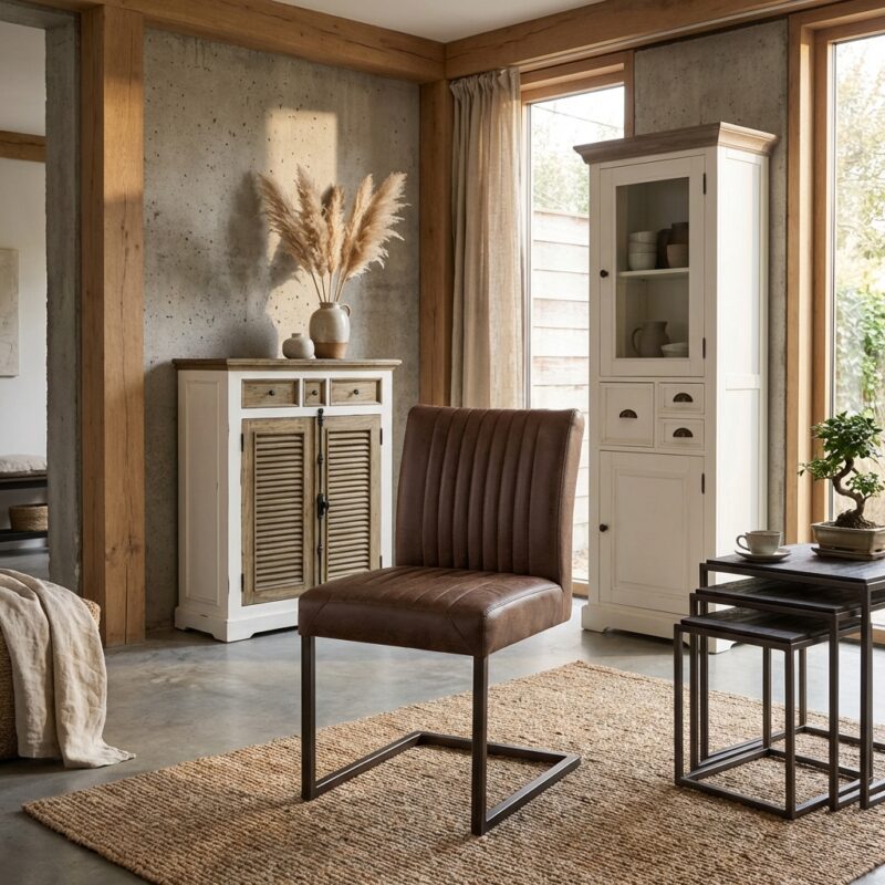 Ferro Stoel - fabric Savannah dark brown