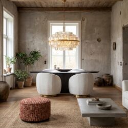 Hanglamp Desire brushed gold large