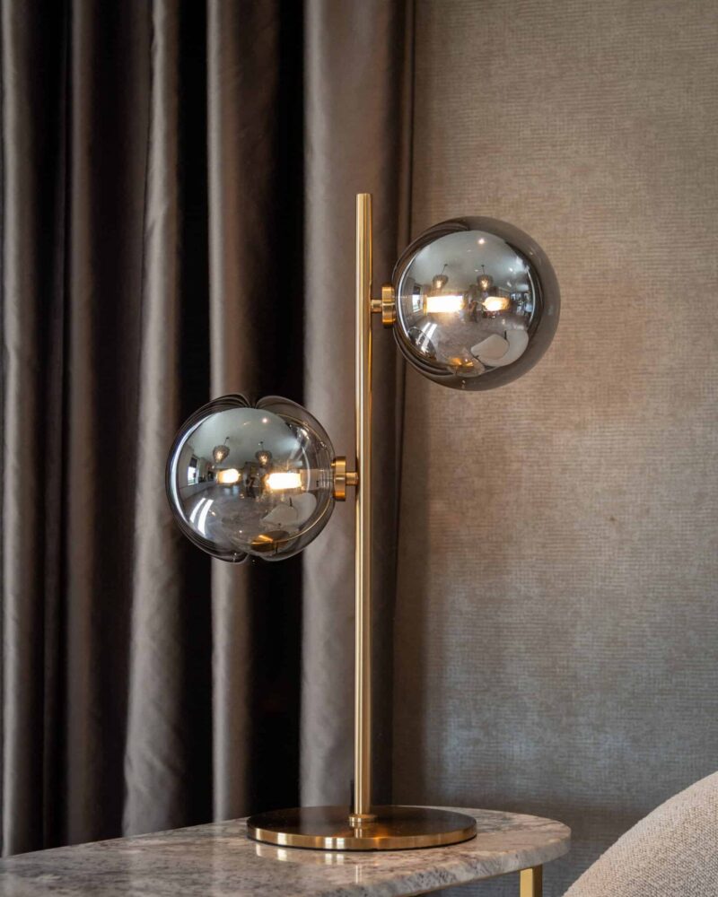 Tafellamp Lise brushed gold