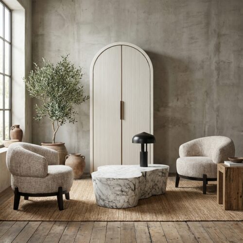 Opbergkast Tivoli white