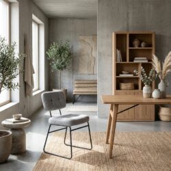 Padola Stoel - fabric Alpine 11 Grey