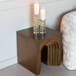 Bijzettafel Vevey brushed gold