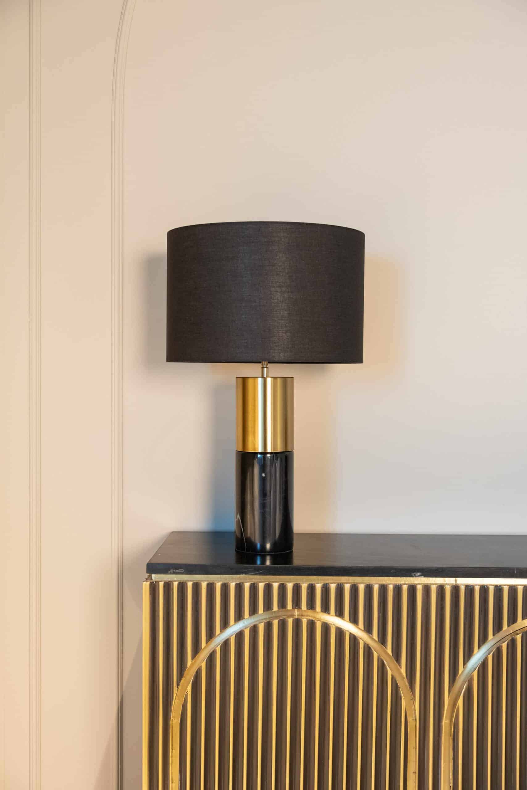 Dressoir Les Arcs brushed gold