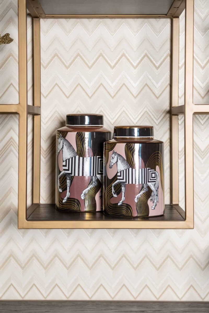 Wandkast Claremont brown