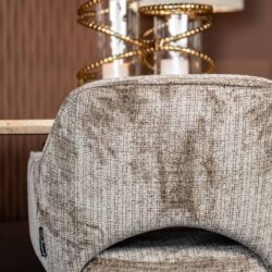 Eetkamerstoel Donnatella niagara stone fire retardant