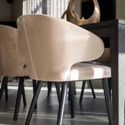 Barstoel Indigo khaki velvet