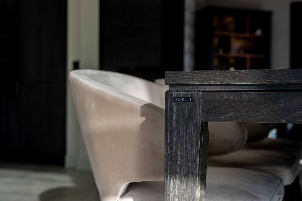 Barstoel Indigo khaki velvet, detailfoto 10