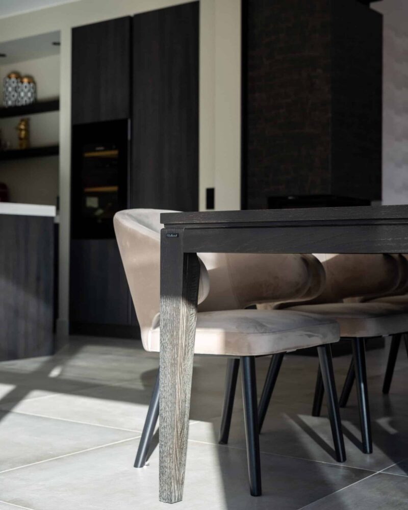 Barstoel Indigo khaki velvet